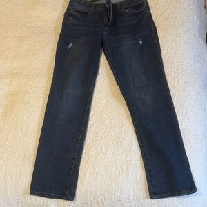 Kut from the Kloth Dark Blue Straight Leg Jeans